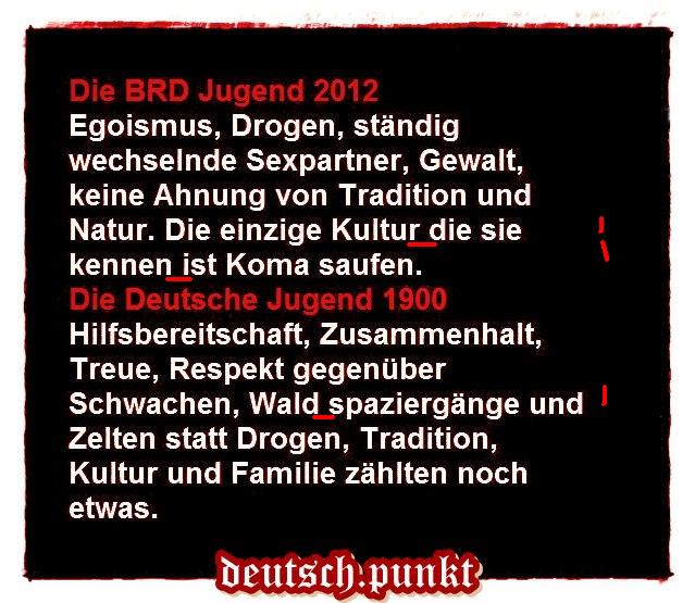 Deutsche Jugend und Deutsche Tugend mit Fehlern Deutsche Jugend und Deutsche Tugend mit Fehlern