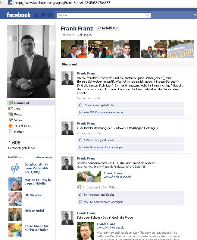 Dem Veranstalter der Kampagne gegen Kindesmissbrauch gefällt Frank Franz Dem Veranstalter der Kampagne gegen Kindesmissbrauch gefällt Frank Franz